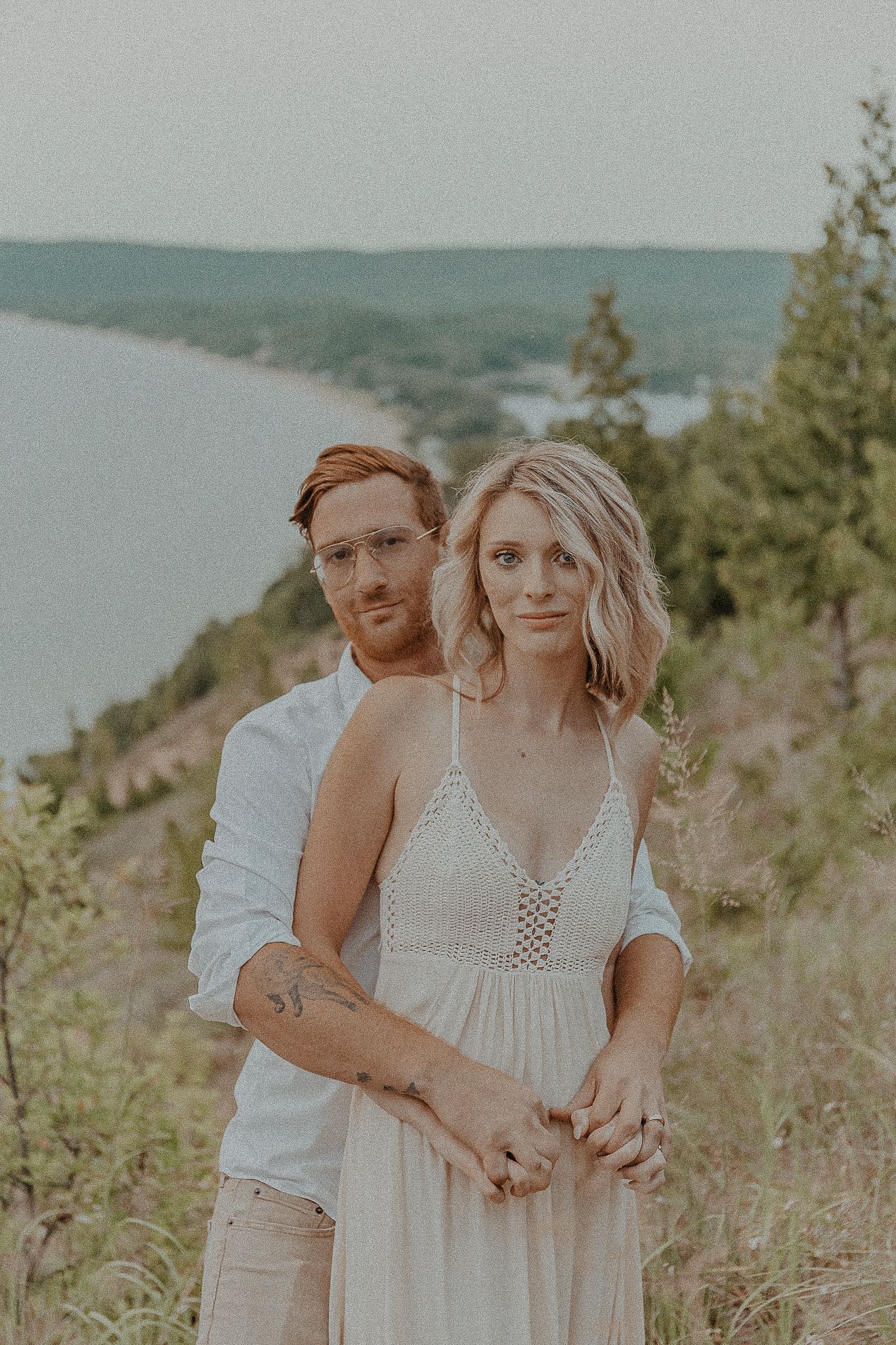 Empire Bluff Trail Engagement Session / Adeva Rae Photography / Ohio Wedding Photographer