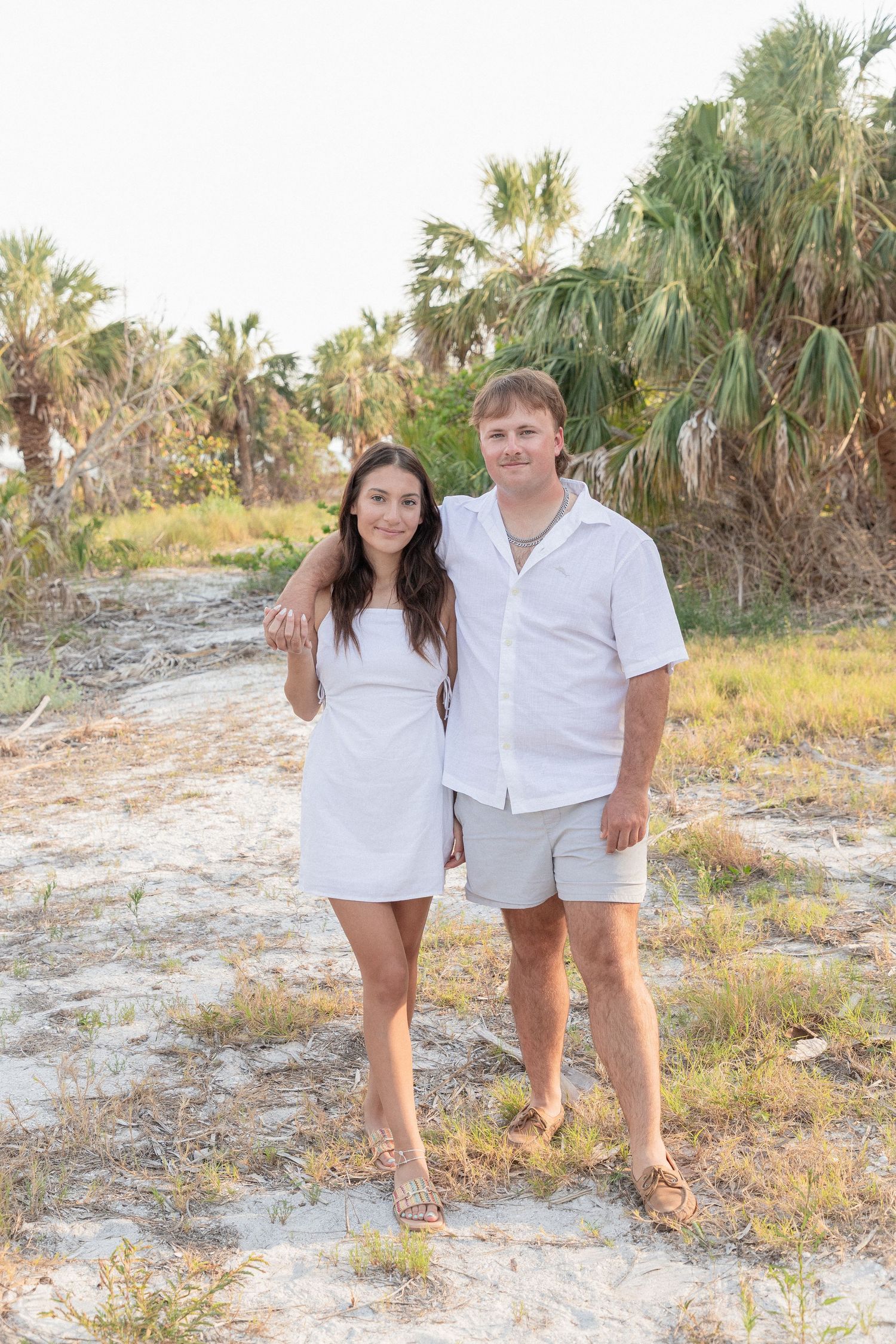Clearwater Florida Engagement Photographer - Sand Key Park Engagement Photos - Adeva Rae Photography - Beach Couples Photos