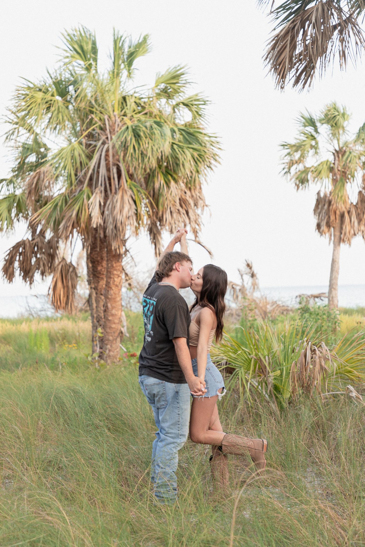 Clearwater Florida Engagement Photographer - Fort Desoto Engagement Photos - Adeva Rae Photography - Beach Couples Photos
