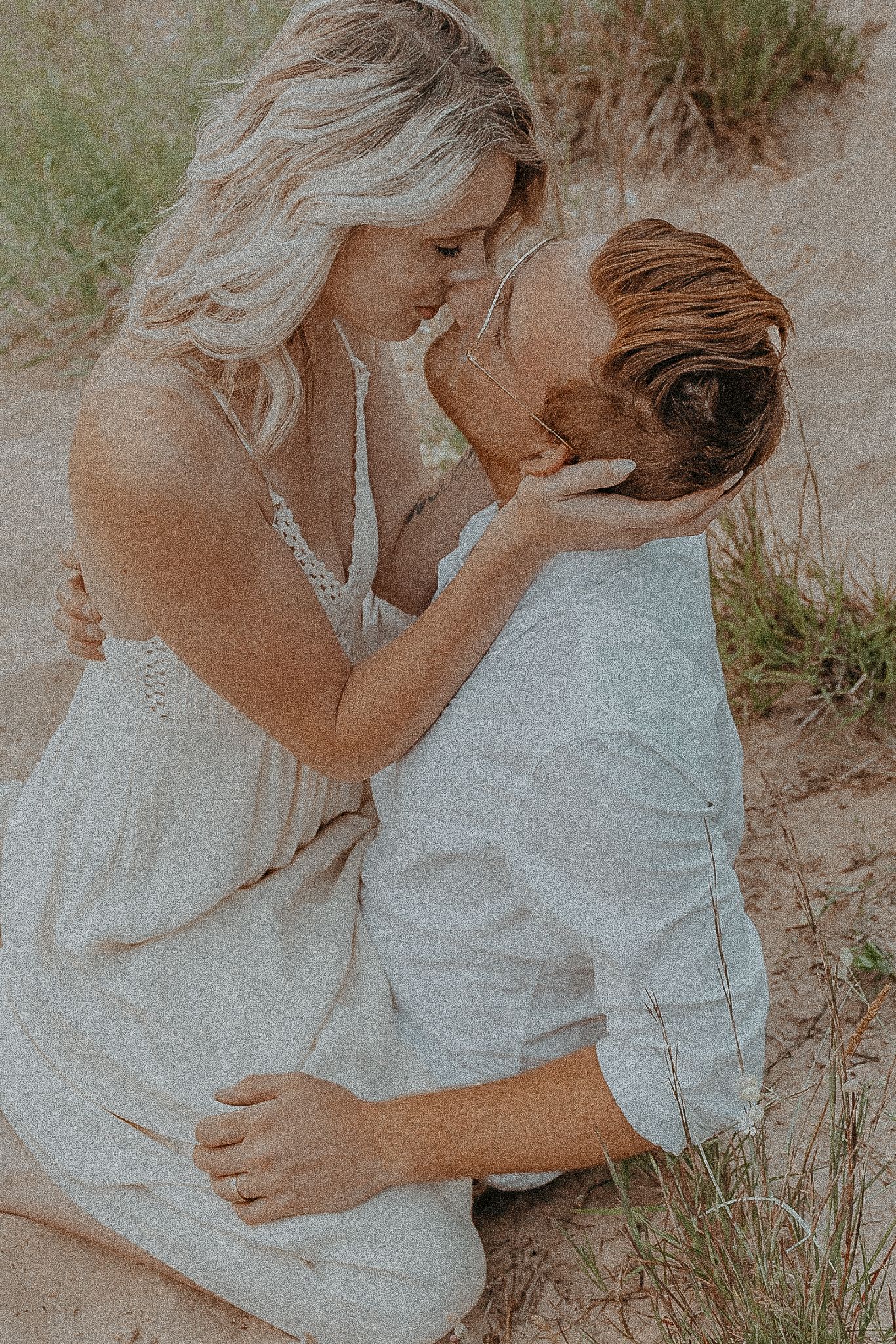 Empire Bluff Trail Engagement Session / Adeva Rae Photography / Ohio Wedding Photographer