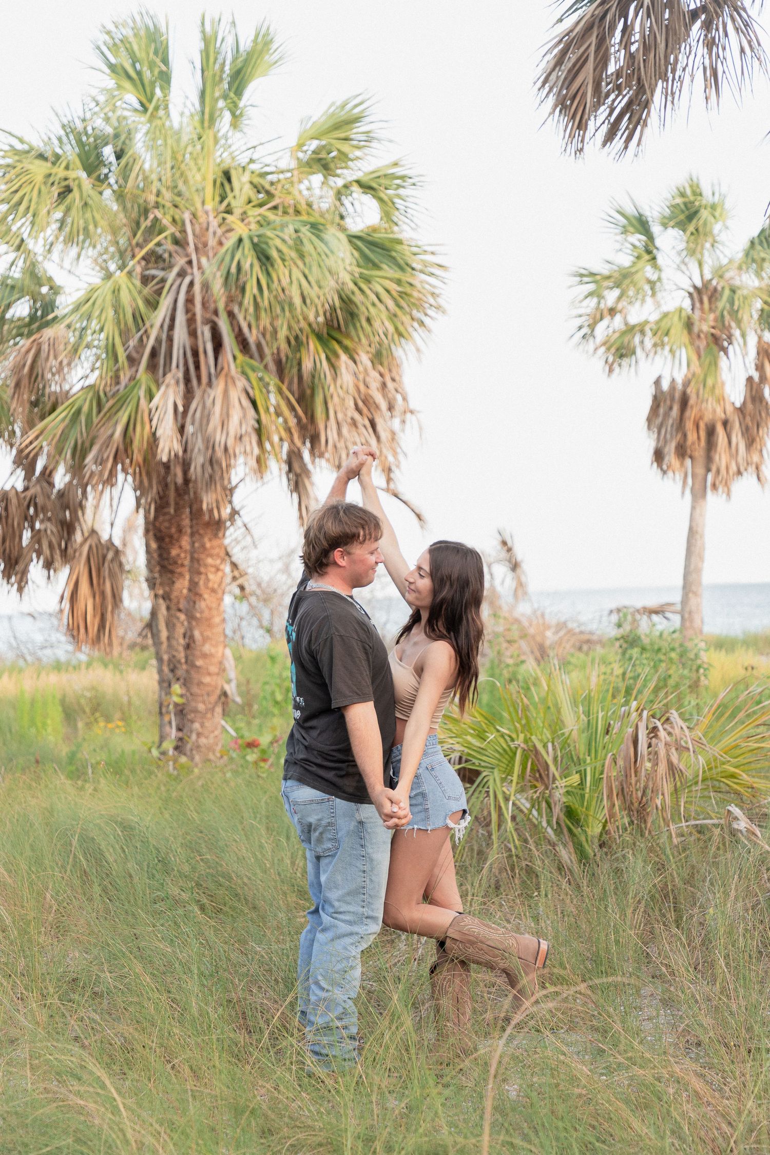 Clearwater Florida Engagement Photographer - Fort Desoto Engagement Photos - Adeva Rae Photography - Beach Couples Photos