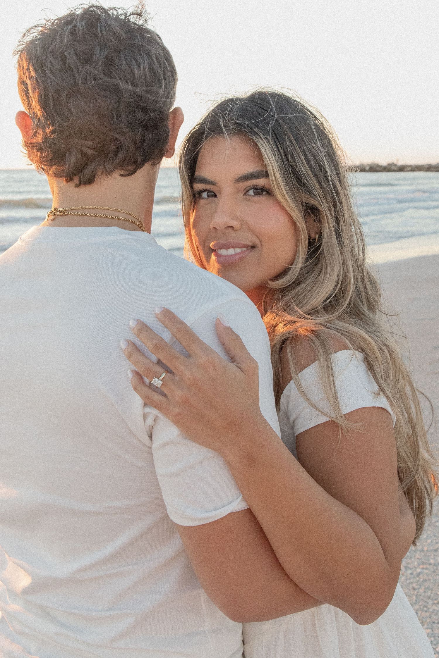 Clearwater Florida Engagement Photographer - Sand Key Park Engagement Photos - Adeva Rae Photography - Beach Couples Photos