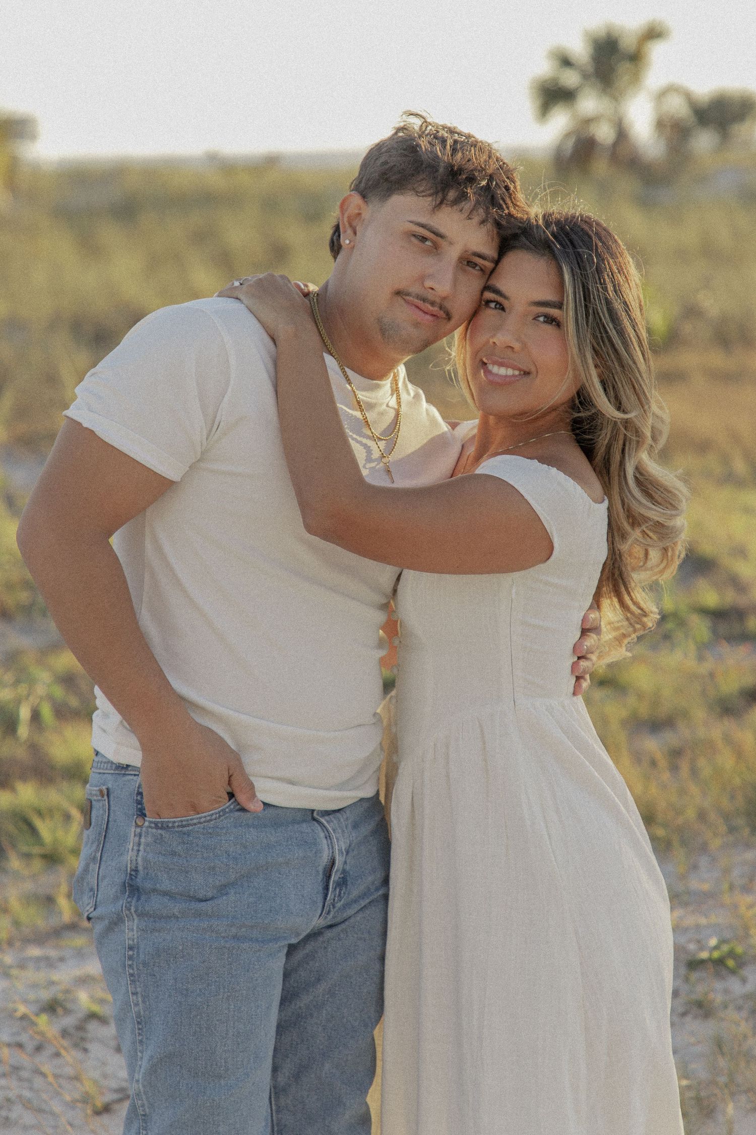Clearwater Florida Engagement Photographer - Sand Key Park Engagement Photos - Adeva Rae Photography - Beach Couples Photos