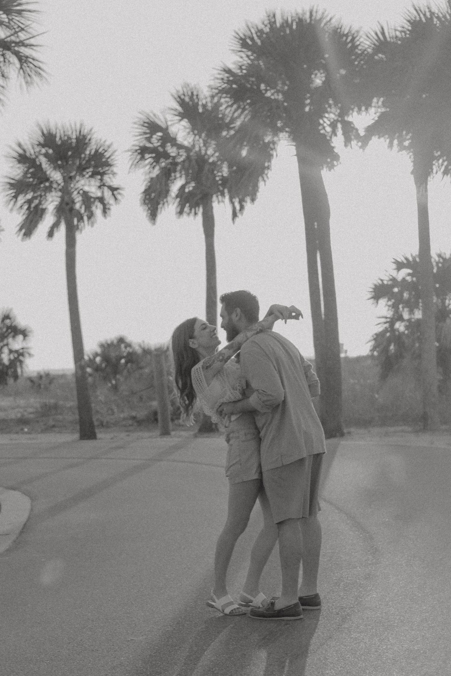 Clearwater Florida Engagement Photographer - Sand Key Park Engagement Photos - Adeva Rae Photography - Beach Couples Photos