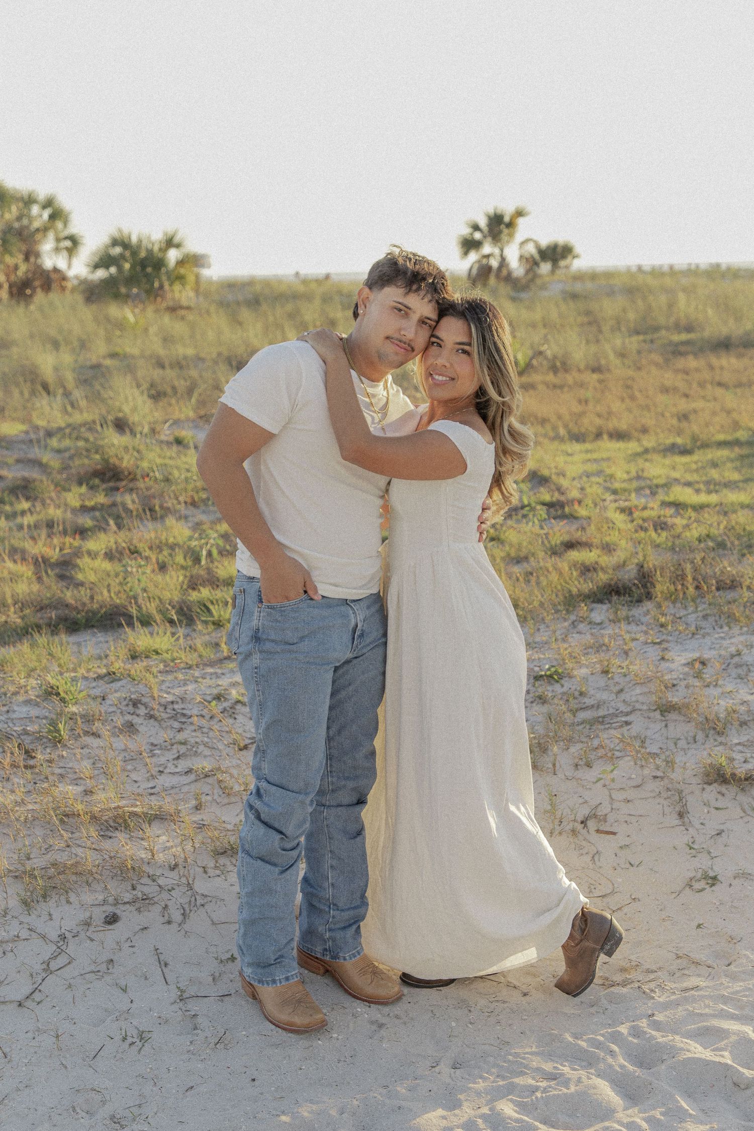 Clearwater Florida Engagement Photographer - Sand Key Park Engagement Photos - Adeva Rae Photography - Beach Couples Photos