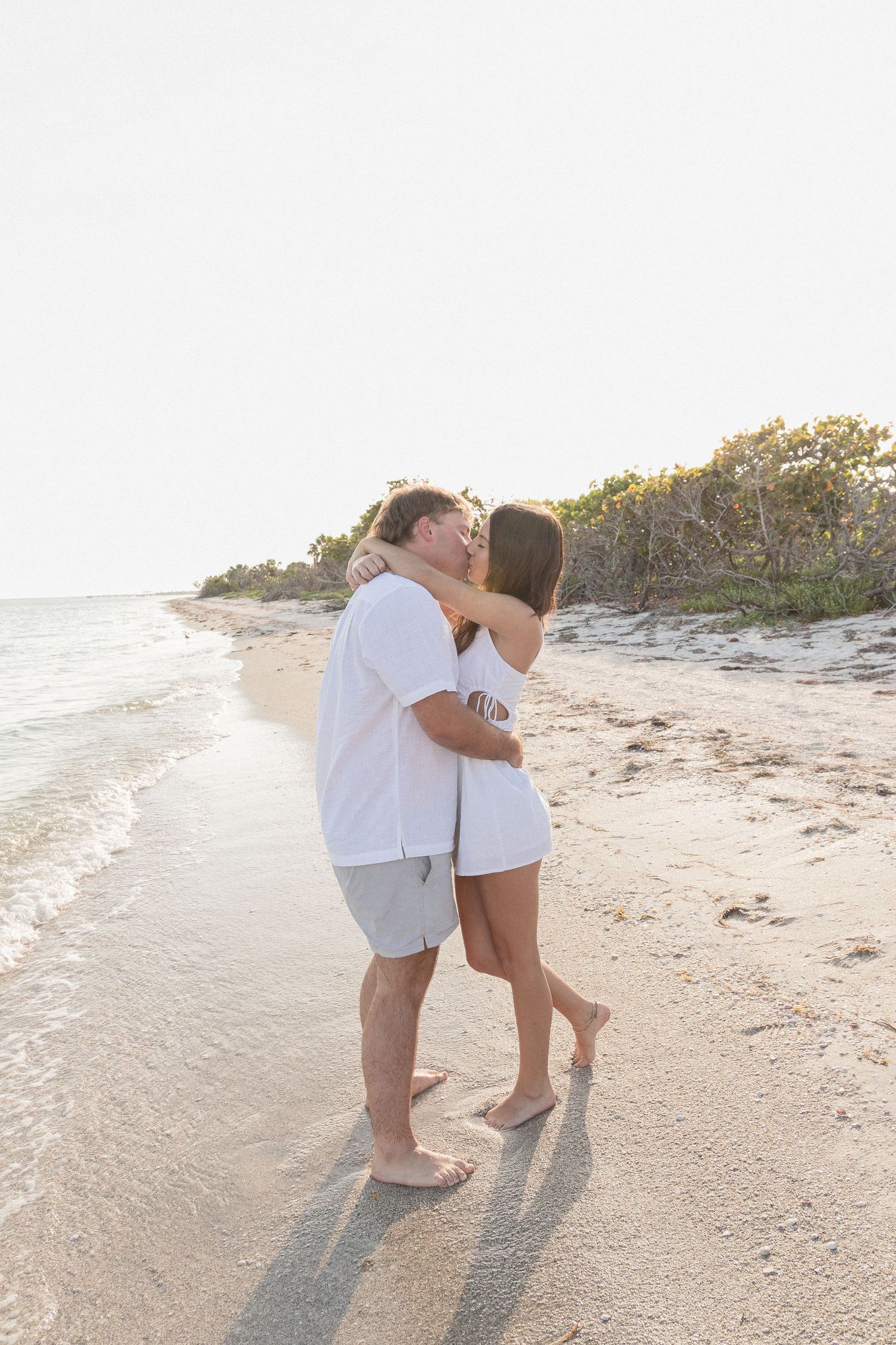Clearwater Florida Engagement Photographer - Fort Desoto Engagement Photos - Adeva Rae Photography - Beach Couples Photos
