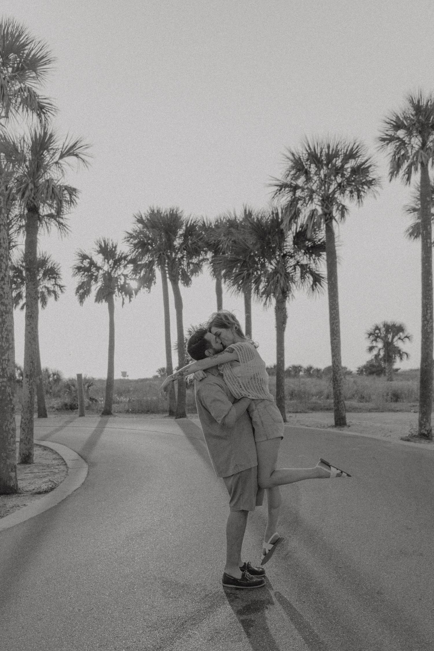 Clearwater Florida Engagement Photographer - Sand Key Park Engagement Photos - Adeva Rae Photography - Beach Couples Photos