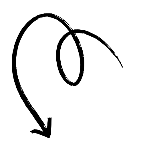 Simple drawing of a black silhouette against white background.