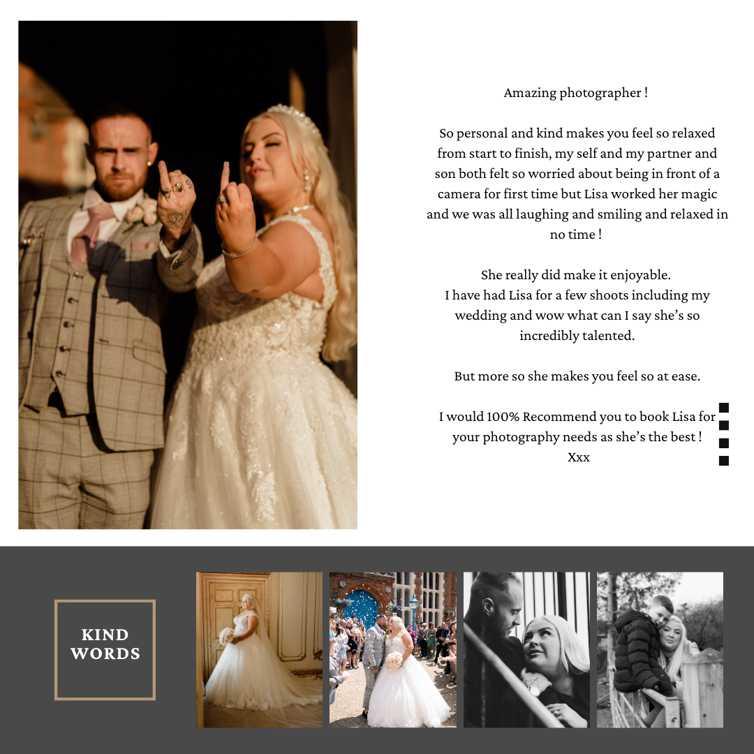 Wedding couple shares an emotional reaction during their reception celebration.
