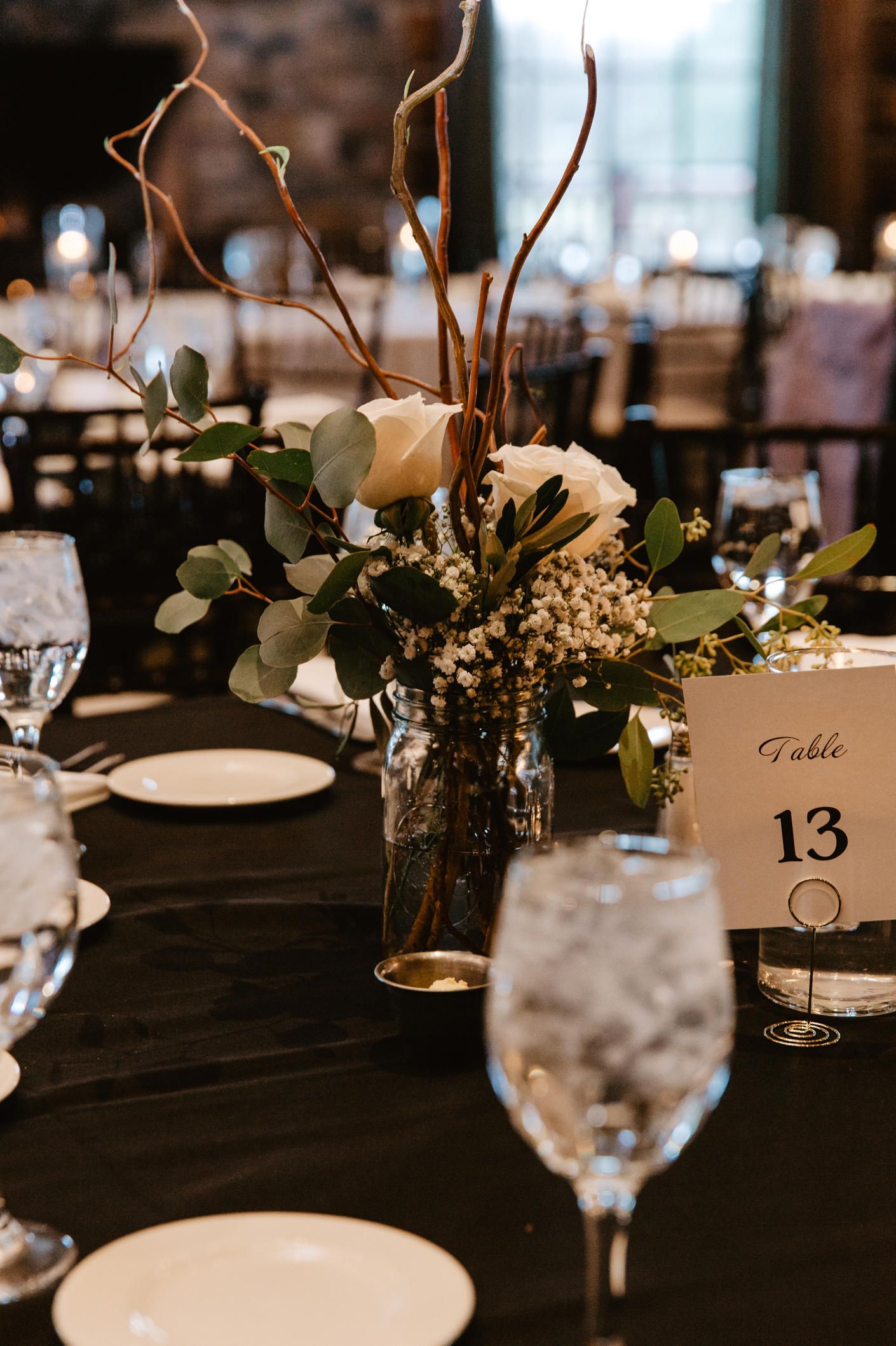 wilderness ridge wedding reception details, winter wedding reception lincoln nebraska, lincoln ne wedding photographers