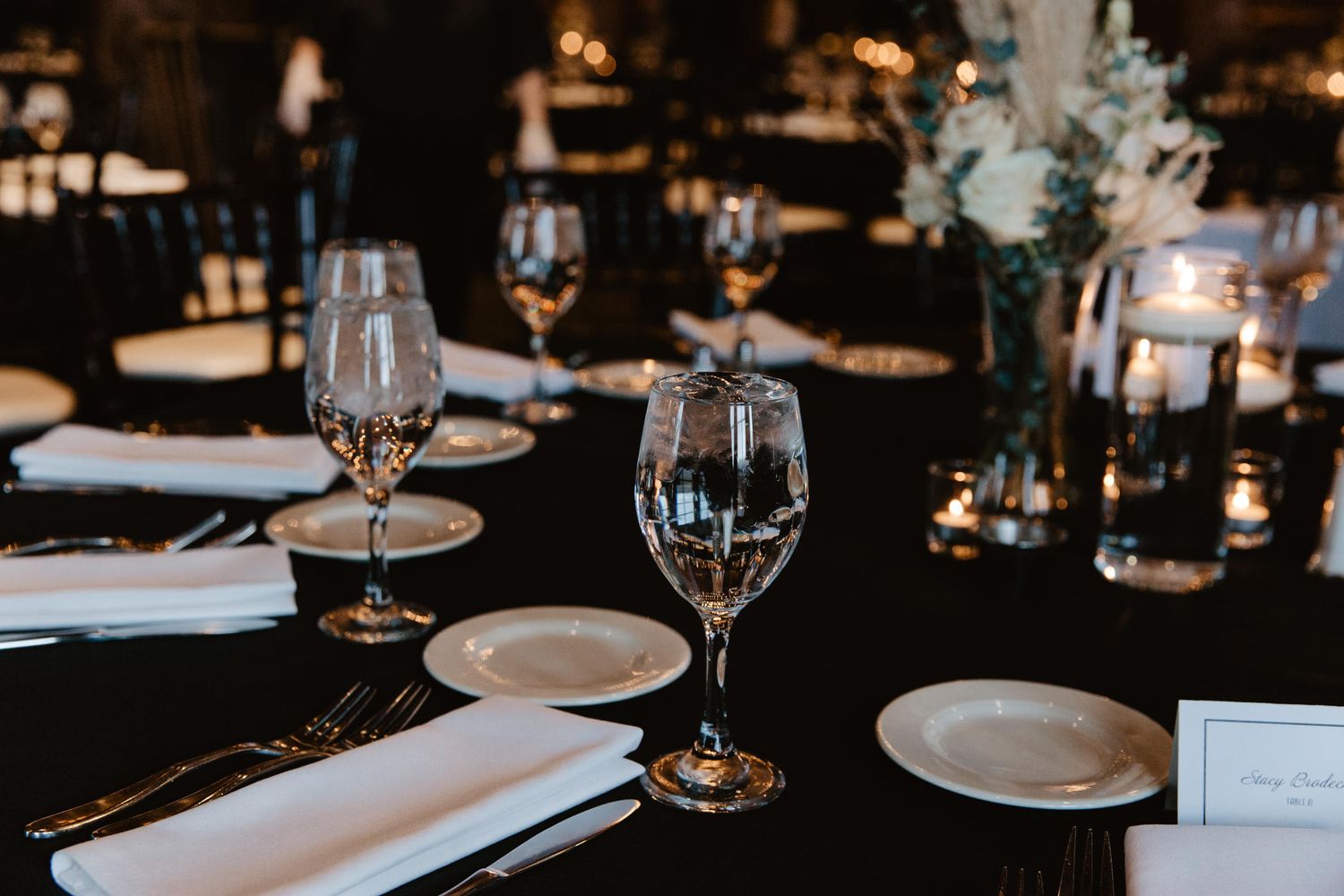 wilderness ridge wedding reception details, winter wedding reception lincoln nebraska, lincoln ne wedding photographers