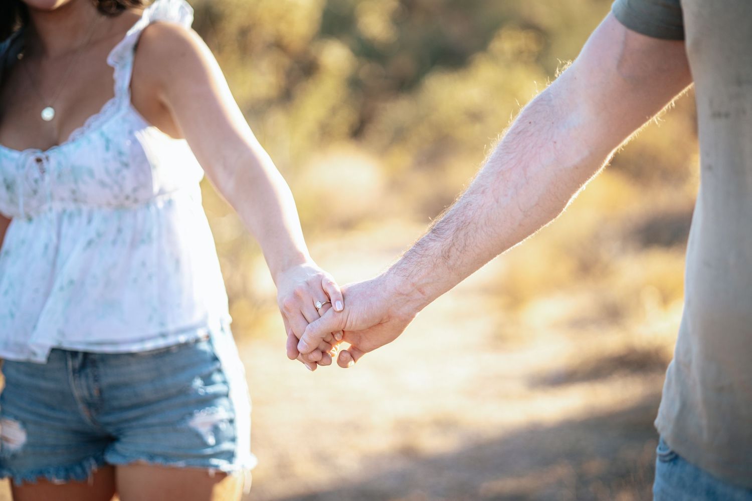 Engagement session in Arizona