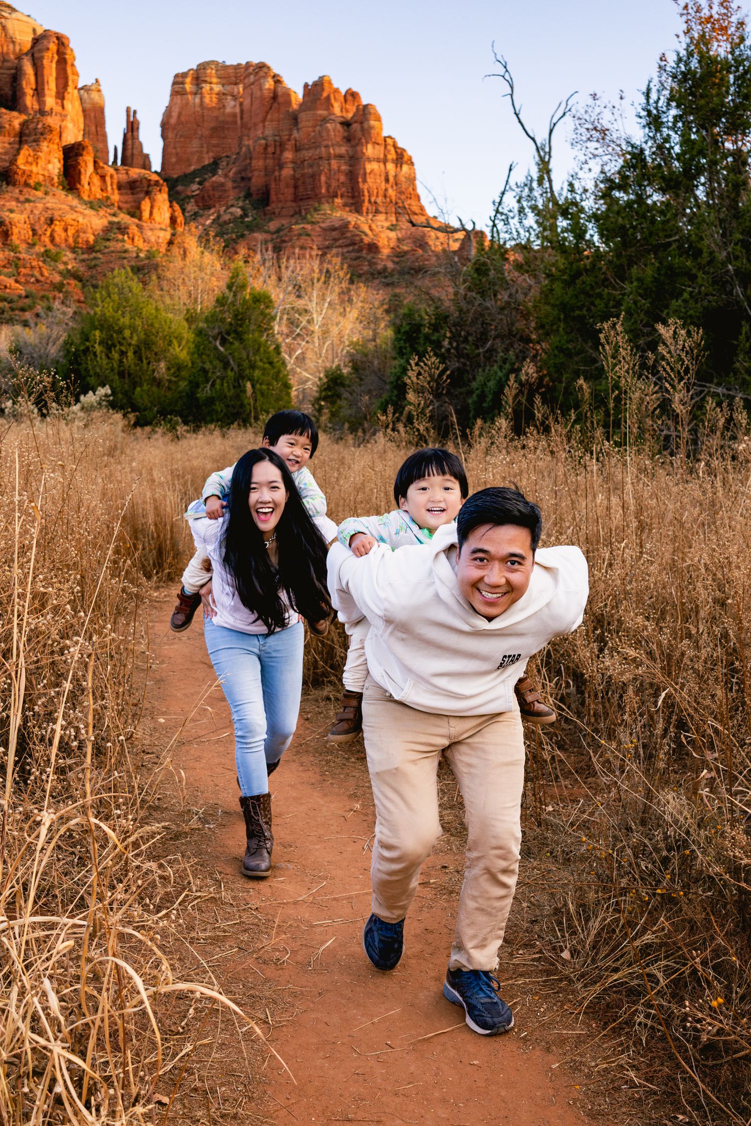 Family Session in Sedona