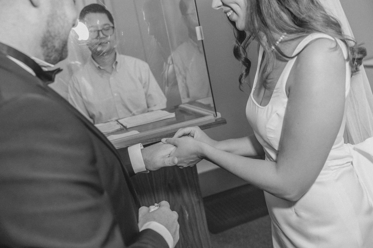 Couple from the UK getting married at NYC City Hall