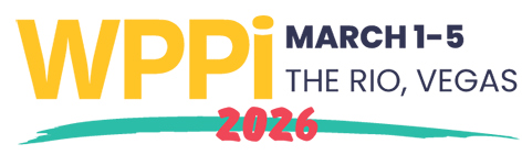 Logo for WPPI, Weddings and Portrait Photography International held annually in Las Vega Nevada.