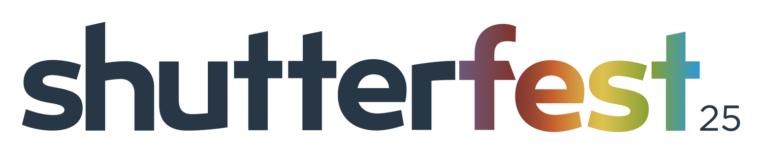 Logo for Shutterfest, an annual photography conference hosted by Sal Cincotta in St. Louis Missouri at the Union Station