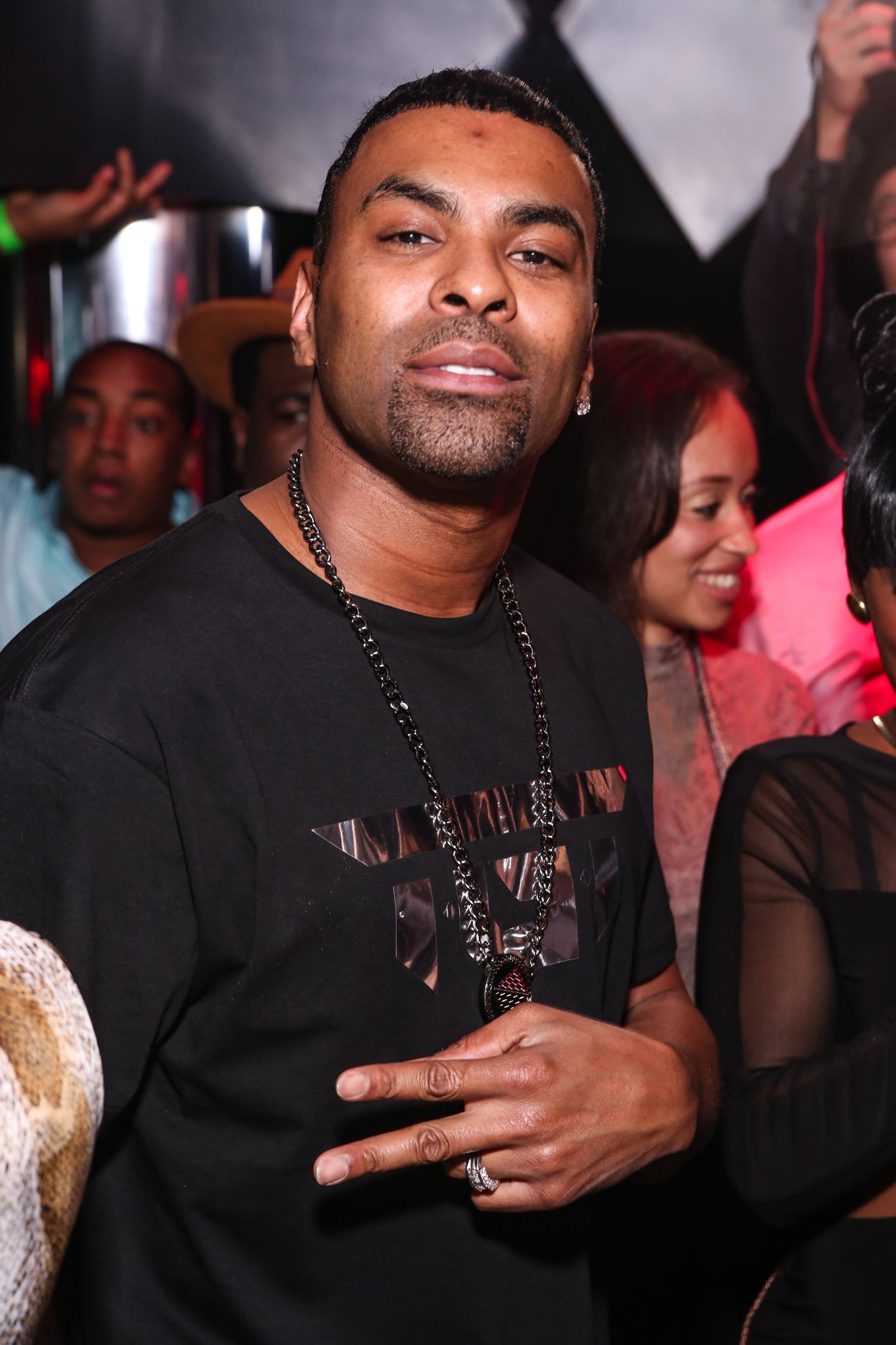 Genuine at nightclub event.