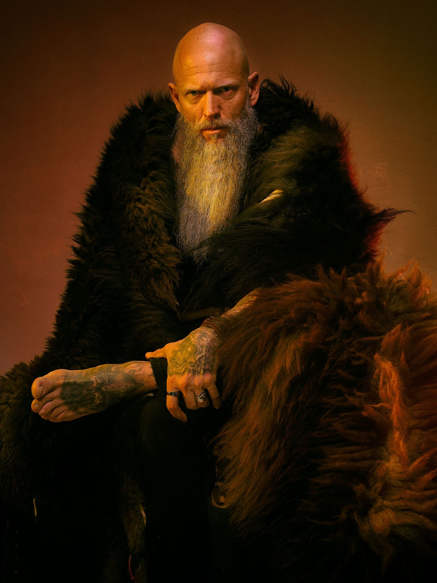 High-end professional portrait in Denver studio by JJ Constantine