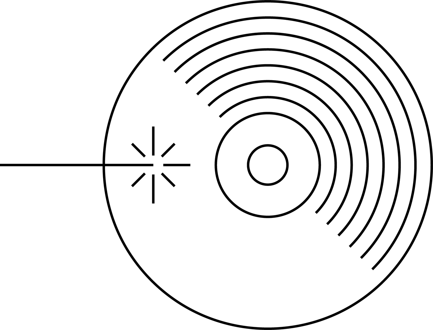 Black and white icon of a simplified smartphone or mobile device.