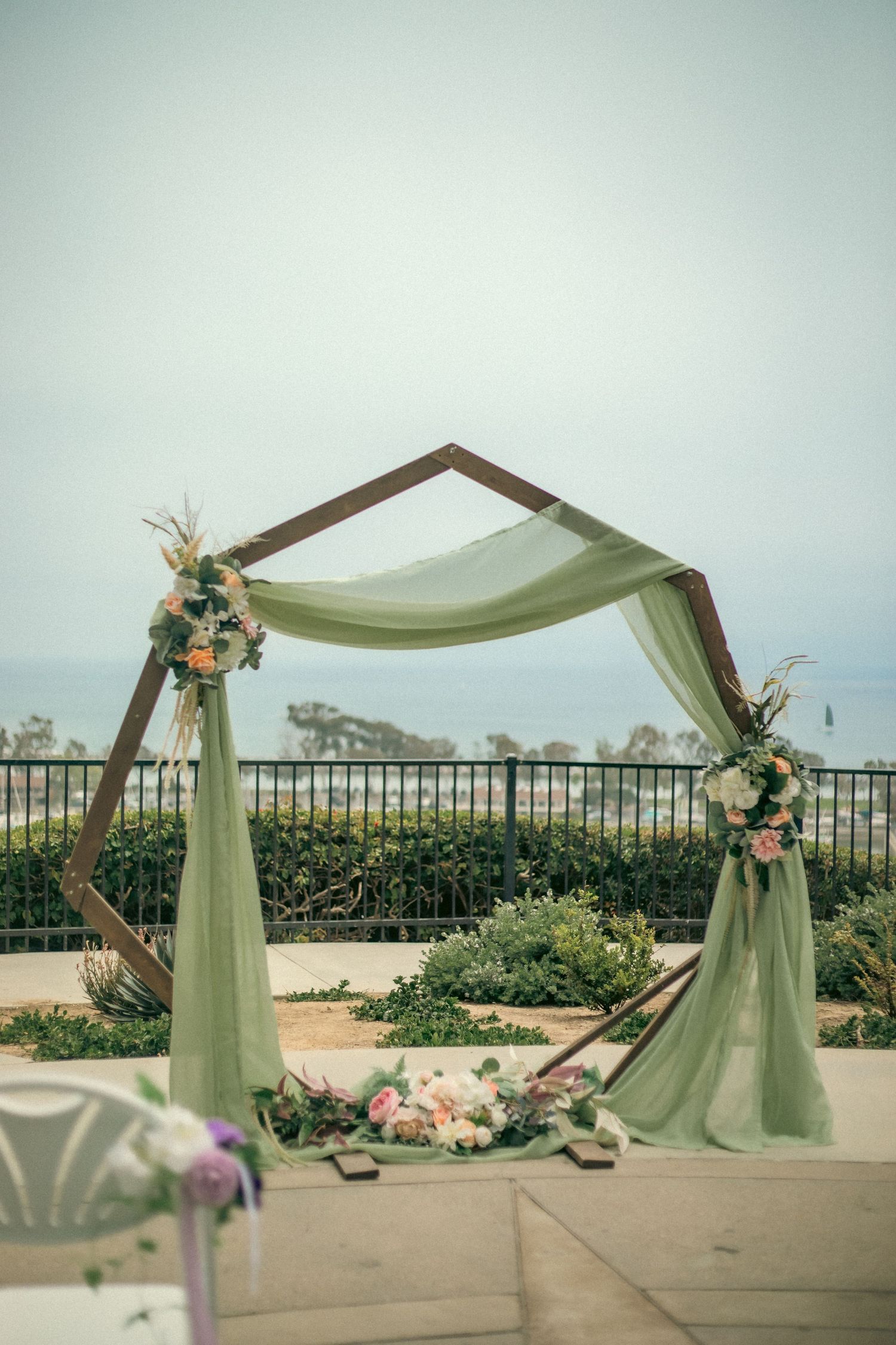 wedding photography at Heritage Park in Dana Point