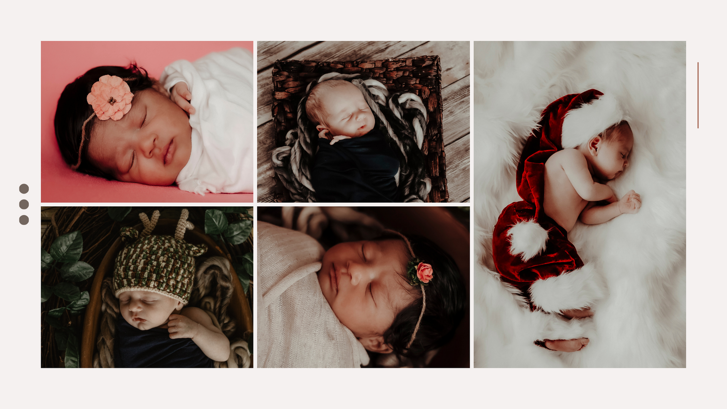 Newborn photography gallery in southern California