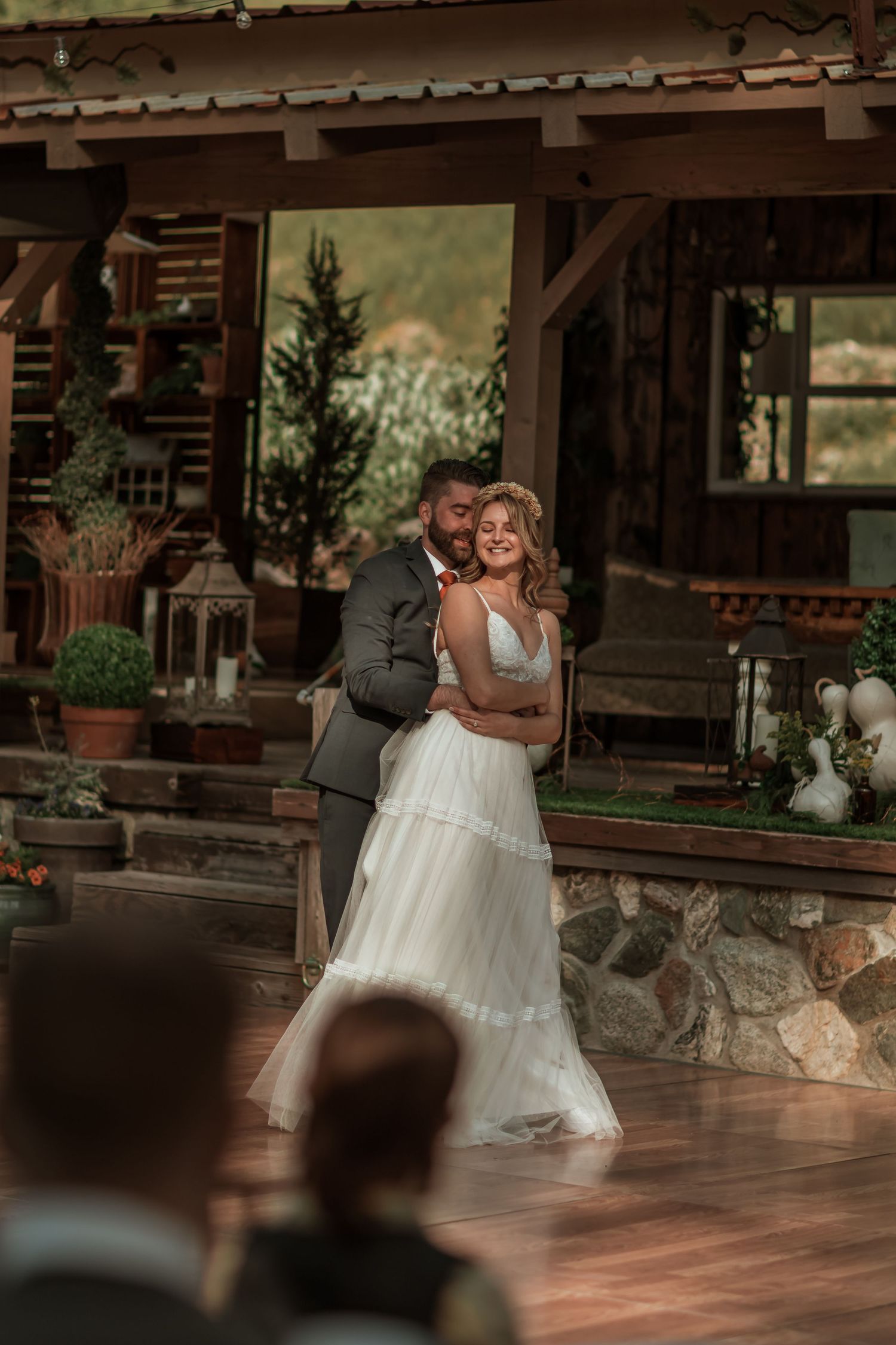 The first dance wedding photography in southern California