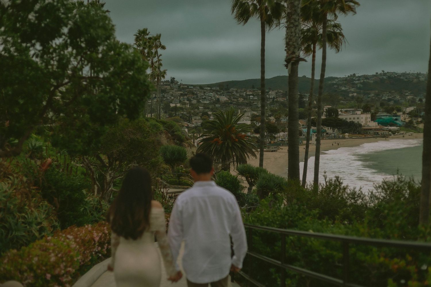 Cinematic storytelling elopement photographer near Laguna Beach, California.