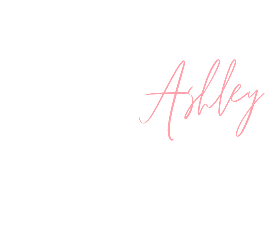 Stylish neon script logo design featuring feminine handwritten text in pink and white.