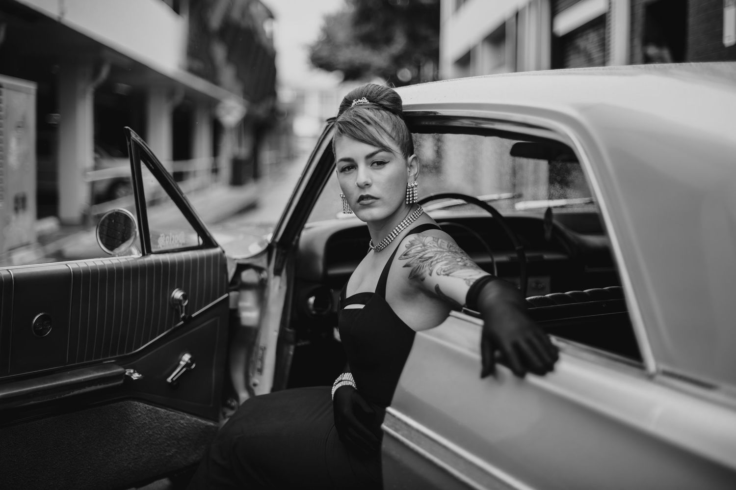 Audrey Hepburn inspired photographic portraiture