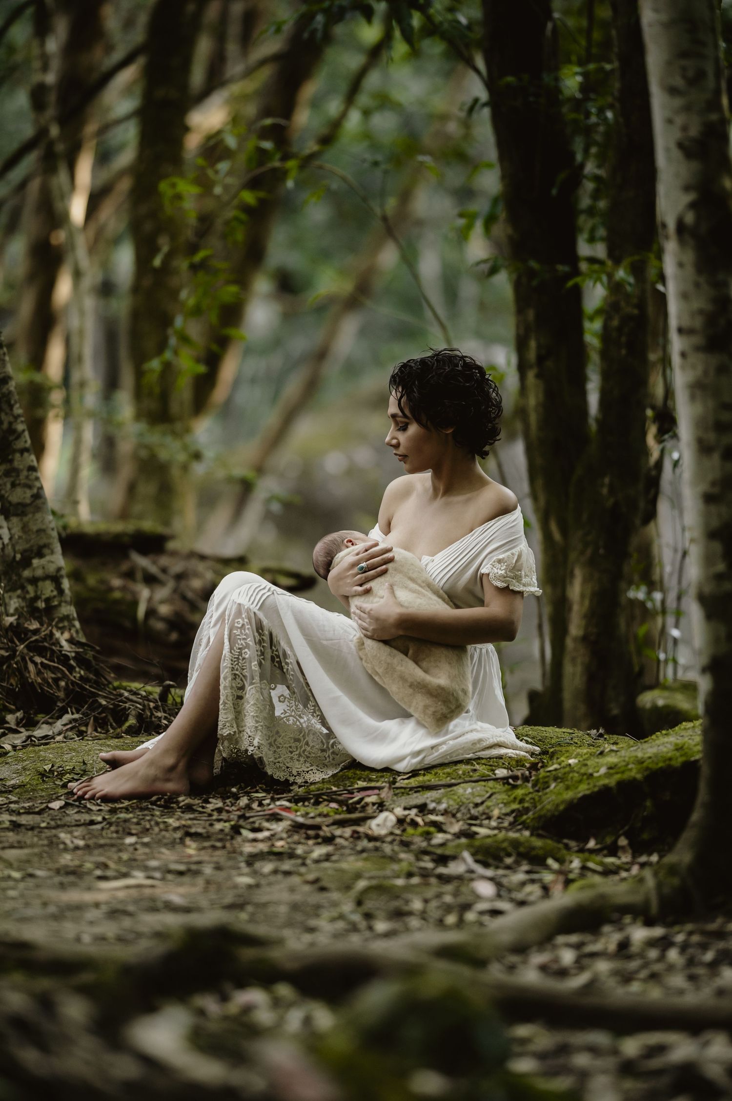 Authentic natural newborn photography