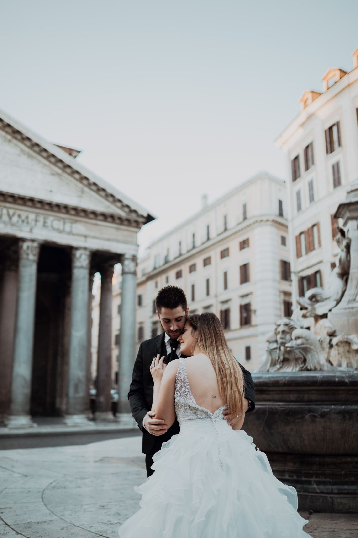 Wandersoul Stories Elopements and Destination Weddings Portugal - Wedding in Rome - Couple in love