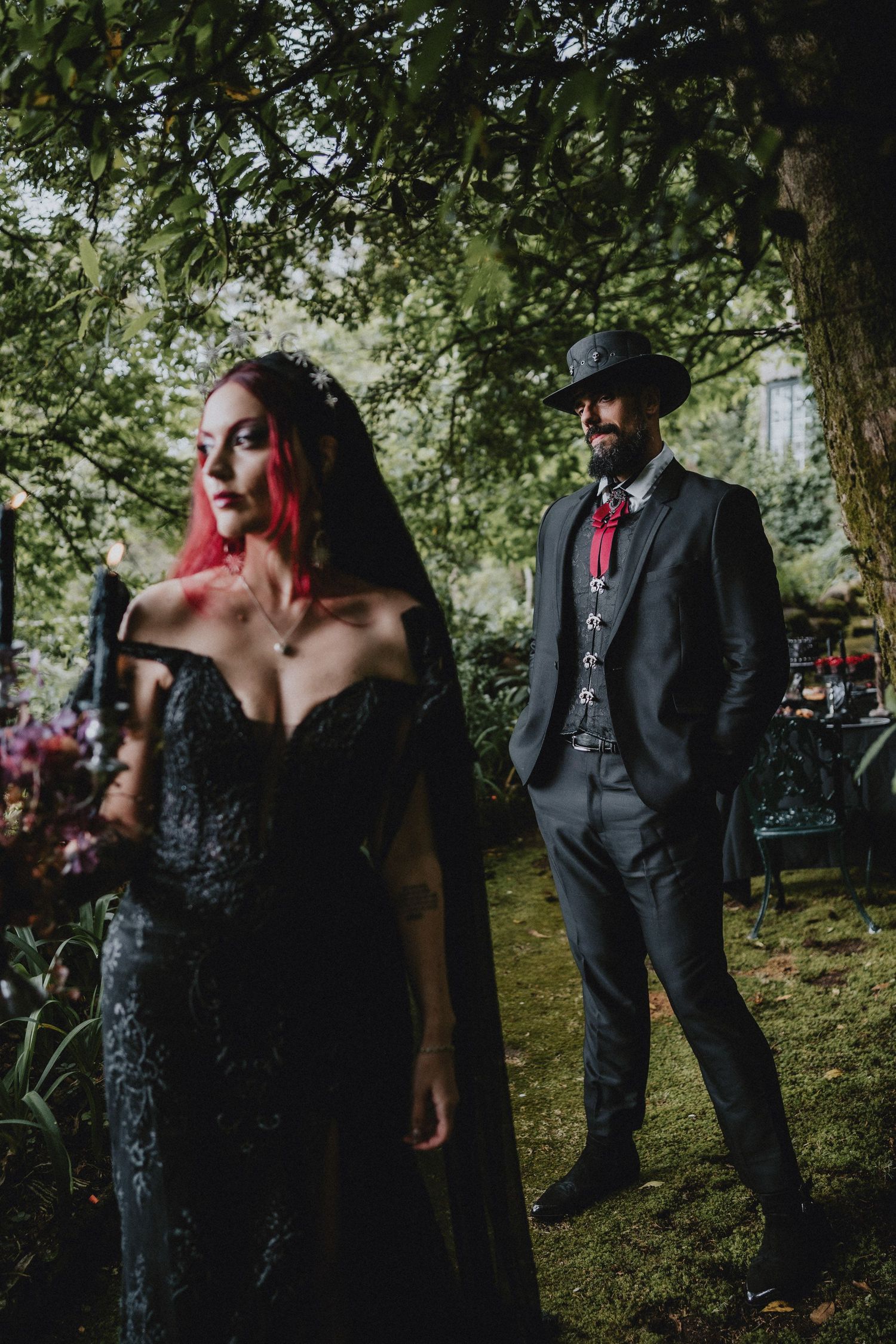 Wandersoul Stories Elopements and Destination Weddings Portugal - Bride walking with flowers