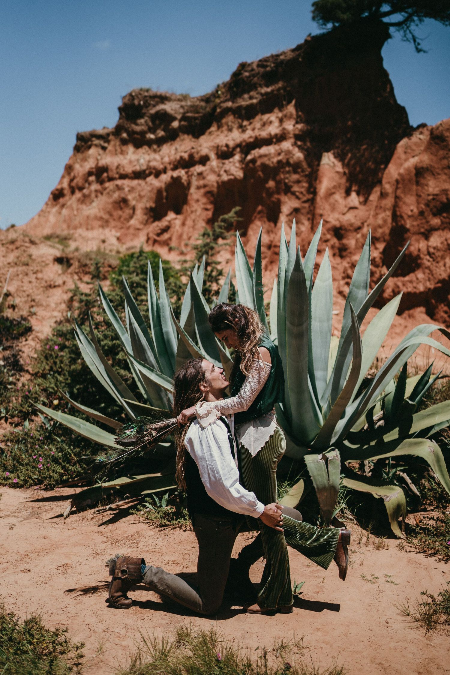 Wandersoul Stories Elopements and Destination Weddings Portugal - Wedding in the nature of the desert
