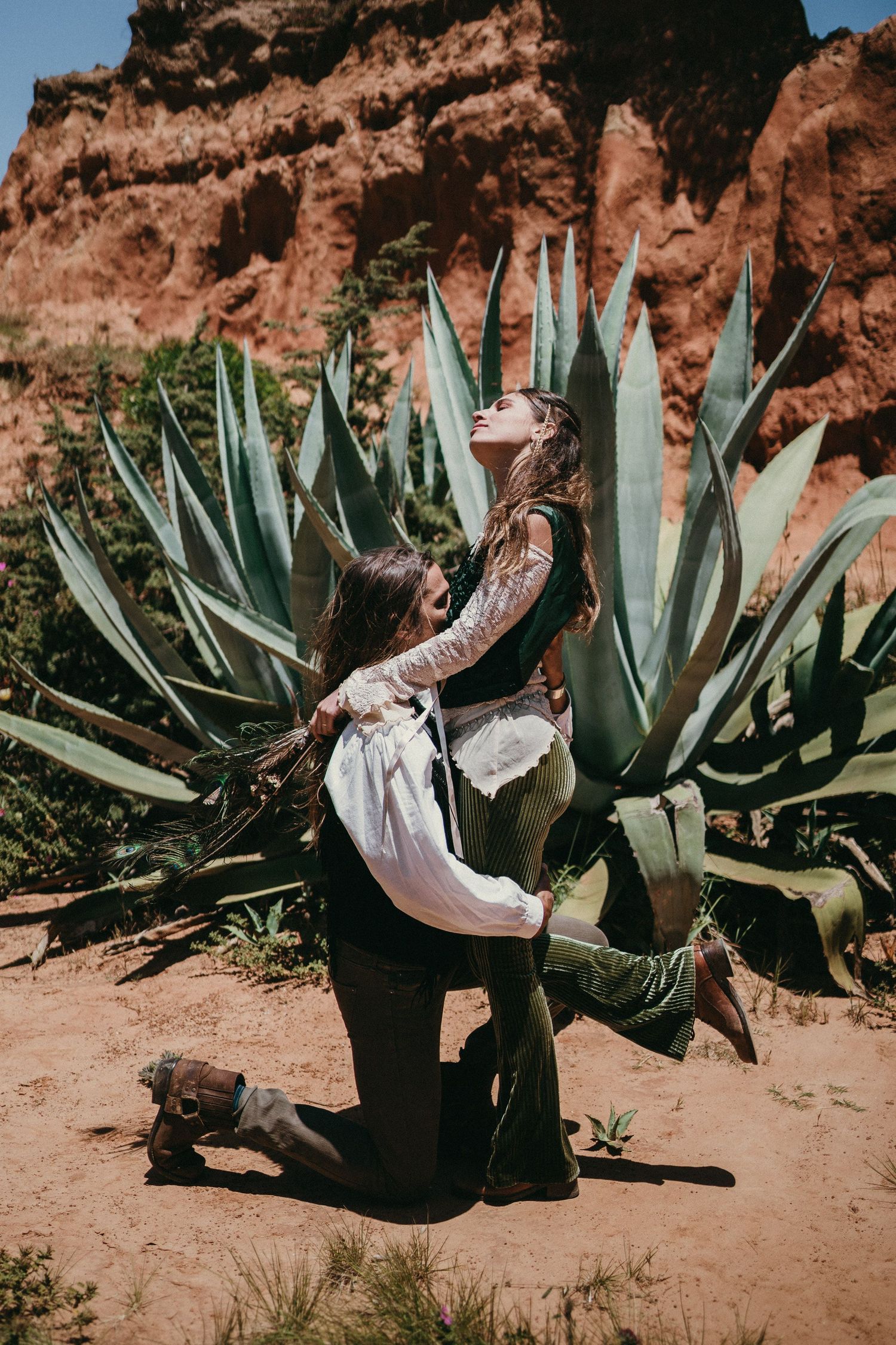 Wandersoul Stories Elopements and Destination Weddings Portugal - Wedding in the desert with cactus