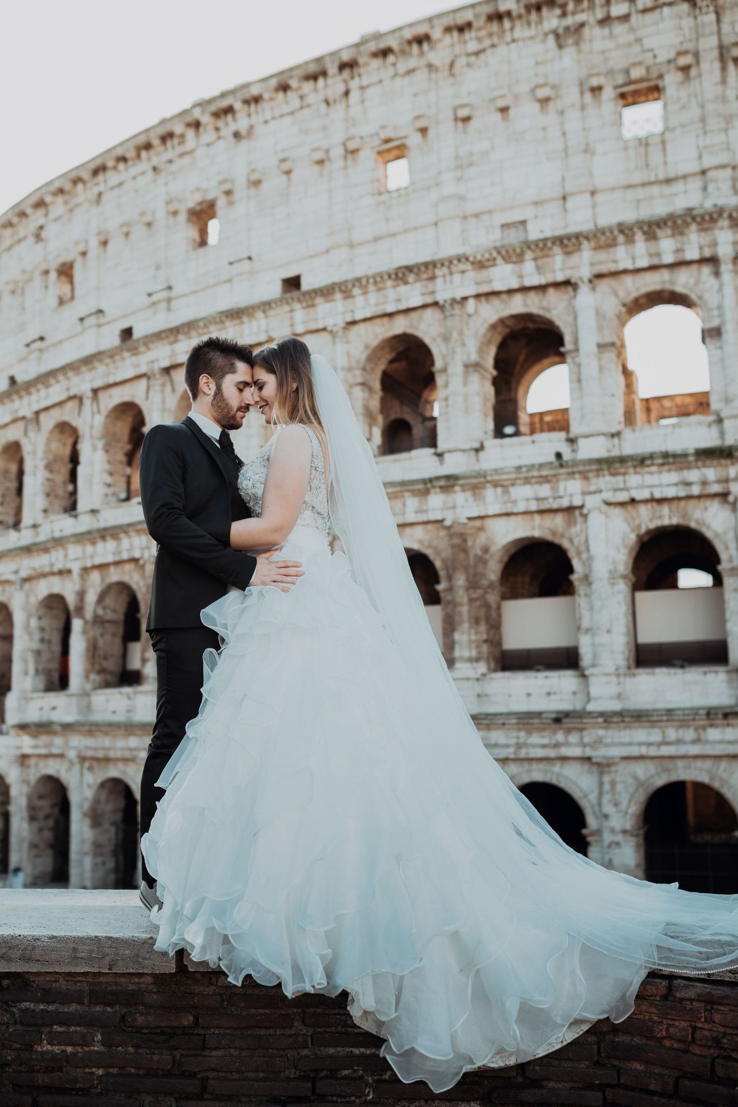 Wandersoul Stories Elopements and Destination Weddings Portugal - Wedding in Colosseum Rome