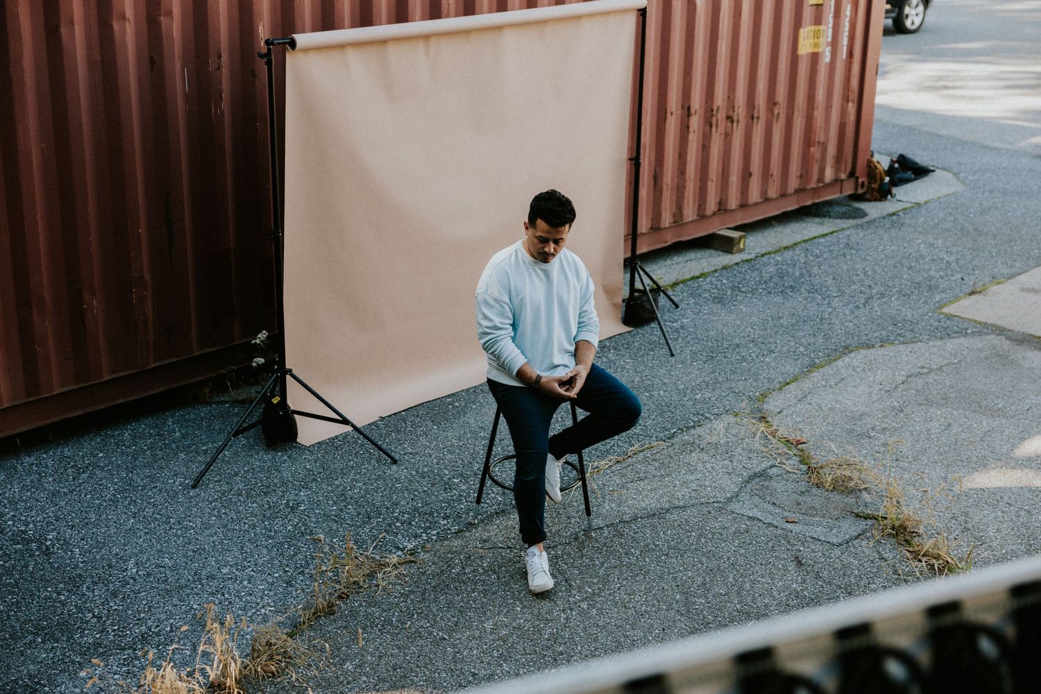 Branding Photo of Pete Rodriguez of Design Company and The Brand Dept., Shot by Dylan Spangler