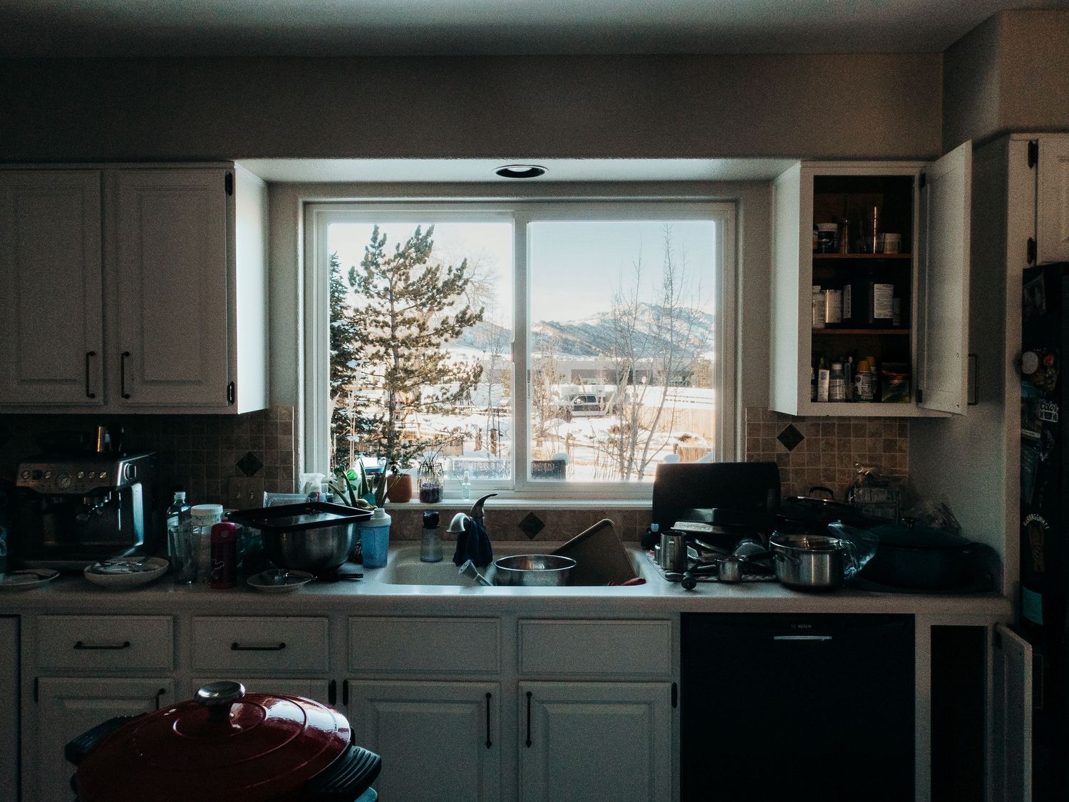 Denver photographer project 365 - messy kitchen