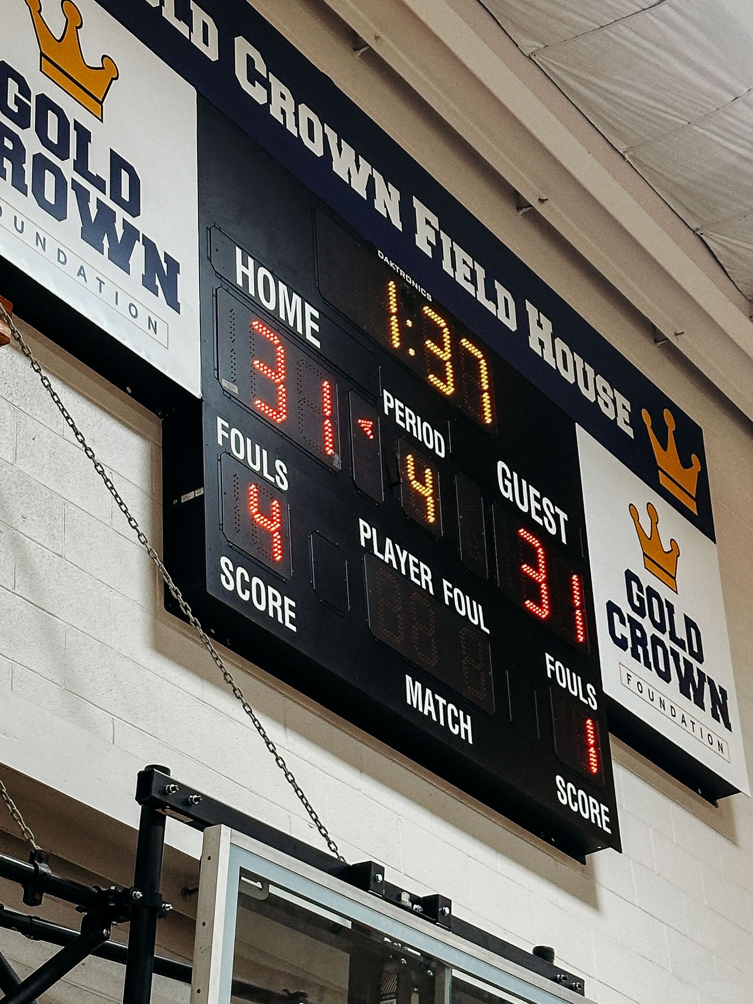 Denver photographer project 365 - basketball score board