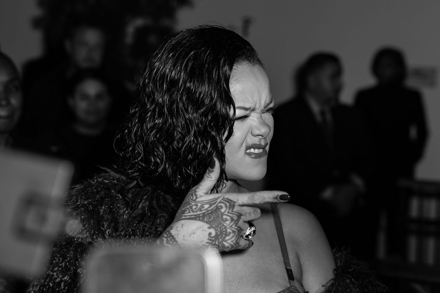 Portrait of Rihanna captured by Los Angeles Photographer Lindy Lin