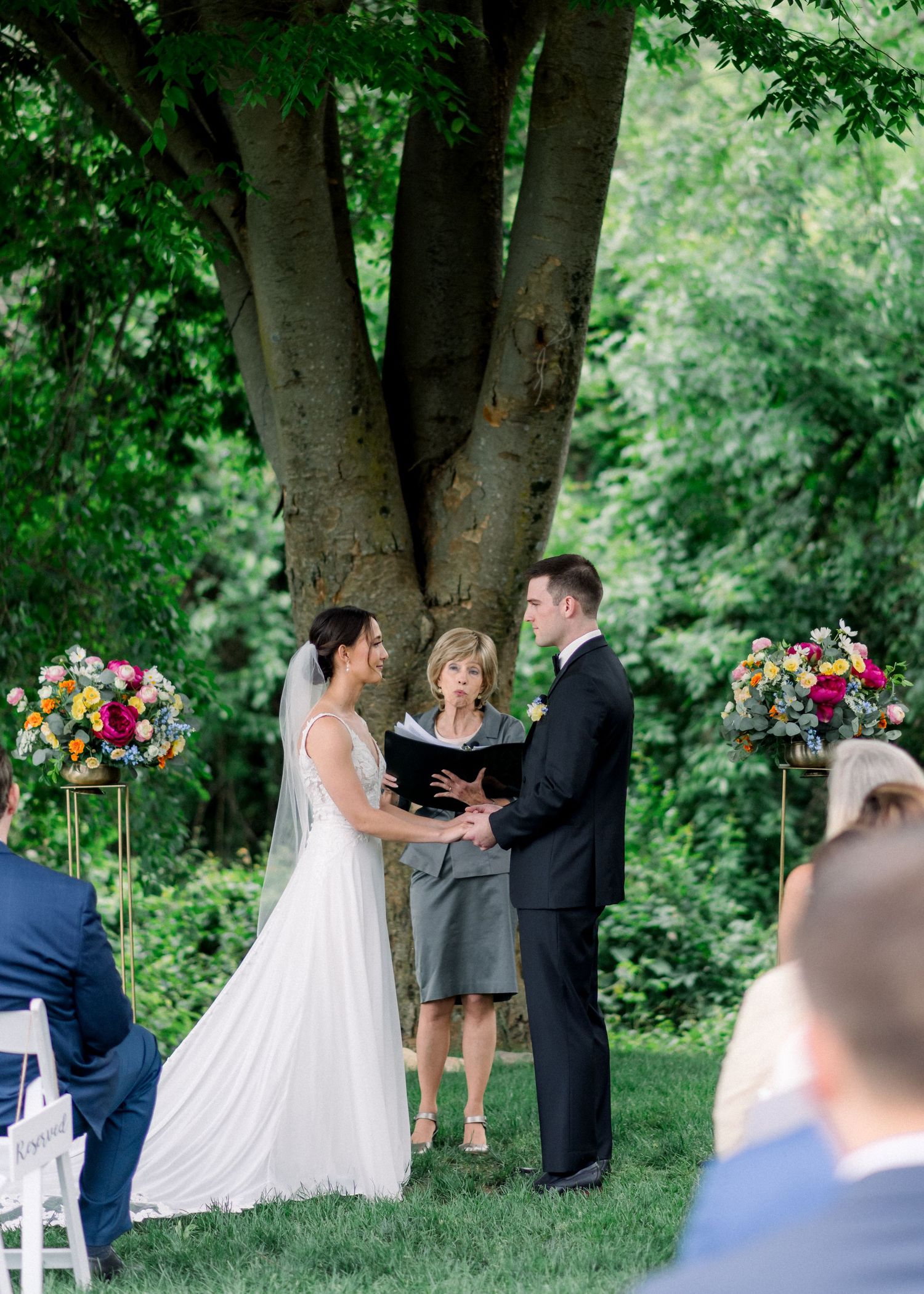 bride-groom-outdoor-garden-ceremony-Cedar-Knoll