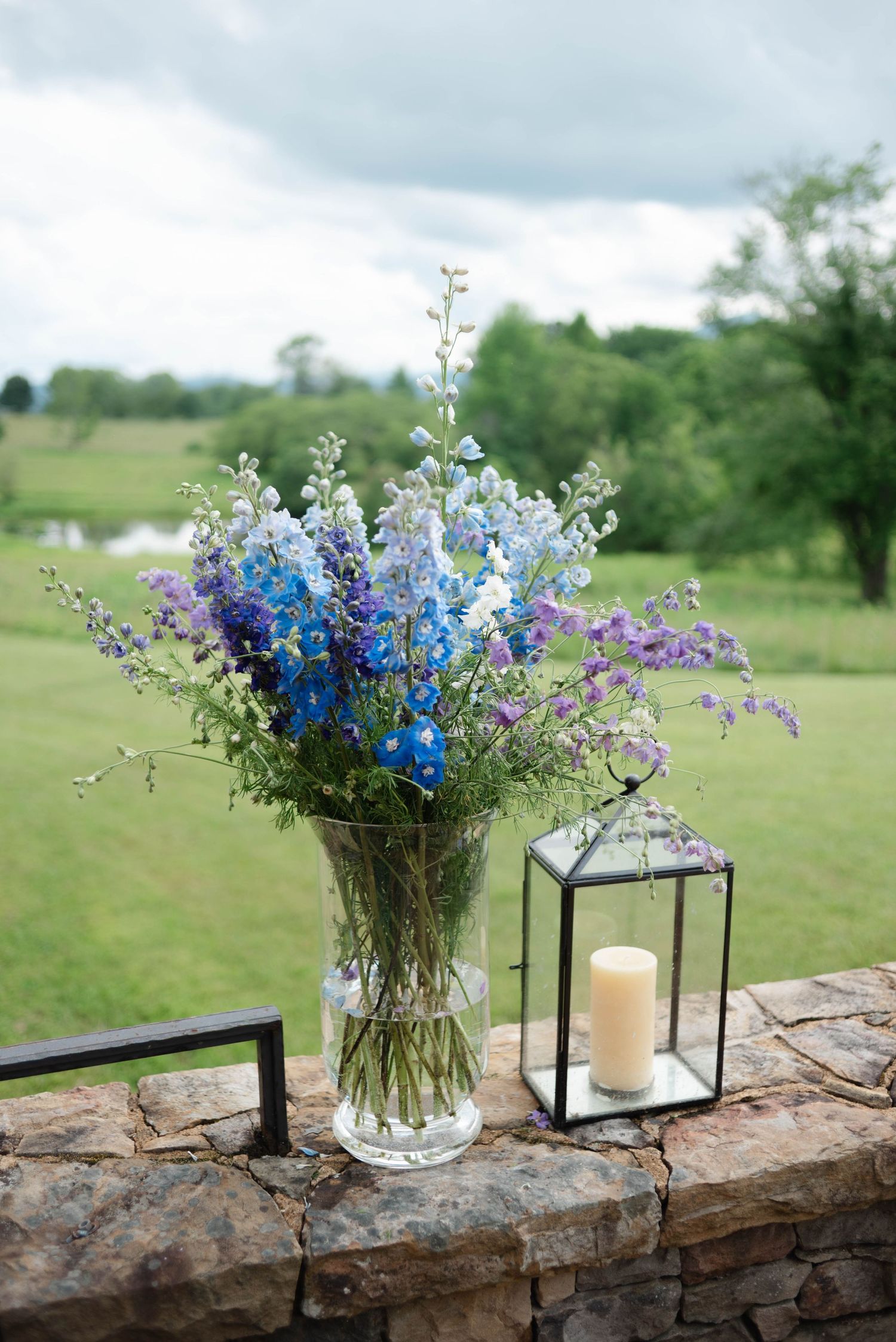 The gorgeous florals at Chancellors Rock Farm
