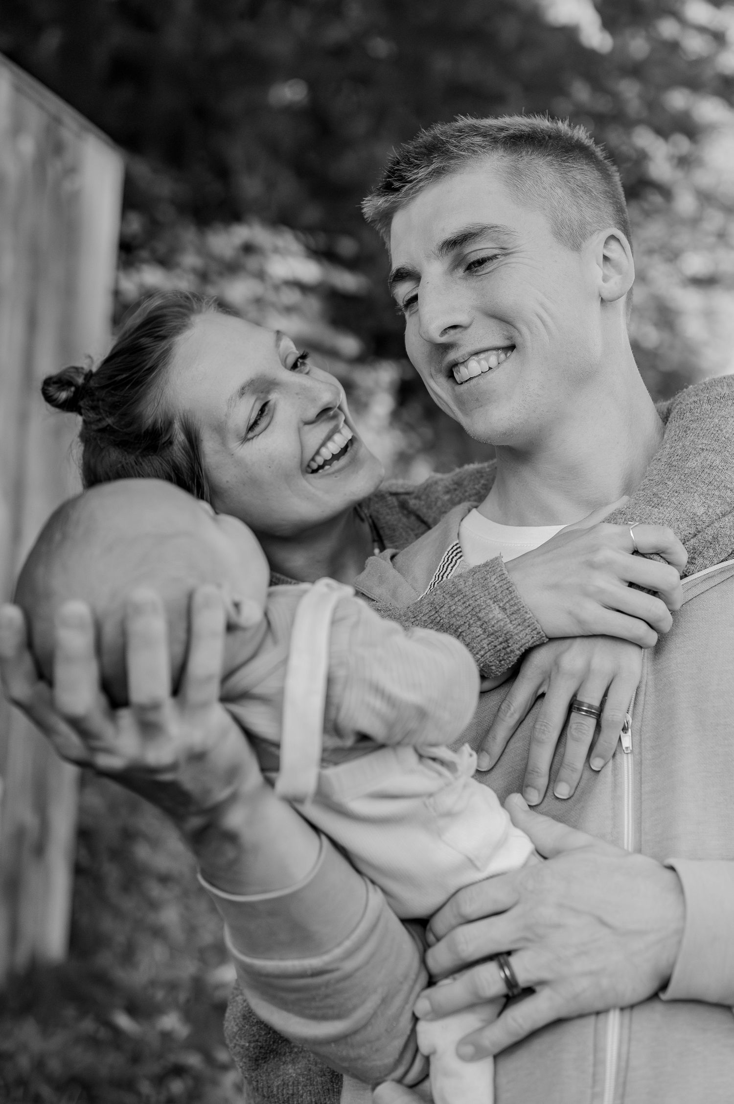 Familieshooting, Baby, Sensebezirk, wald, Familienzeit