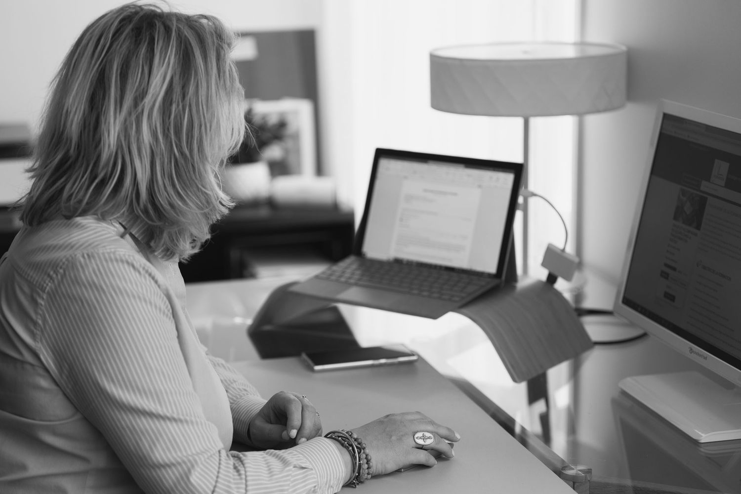 Reportage métier, avec mise en scène de l’environnement de travail