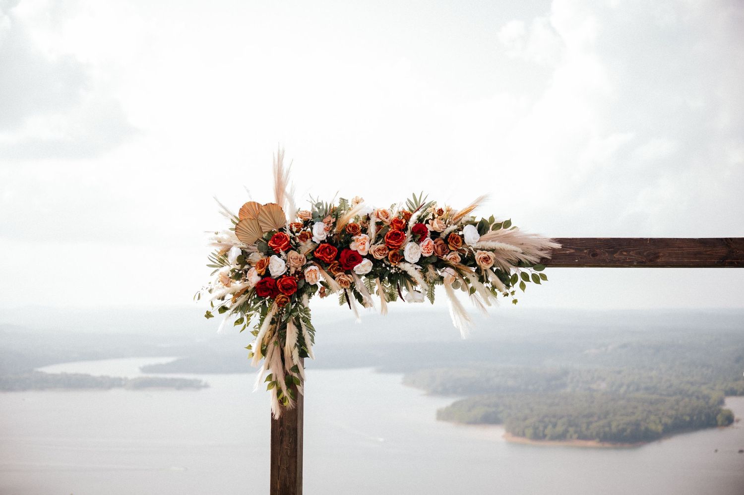 Laid-back Summer Wedding at a Lakeside Wedding Venue on a Mountain in Arkansas