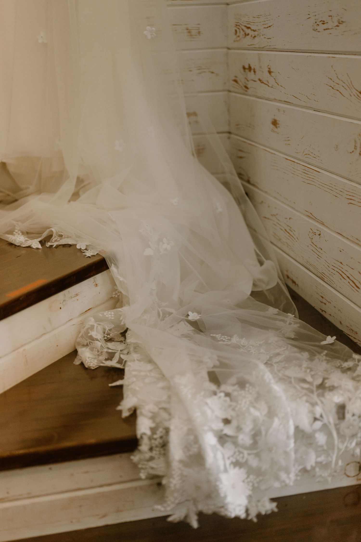Western Wedding Bridal Details at a Intimate Wedding in Arkansas