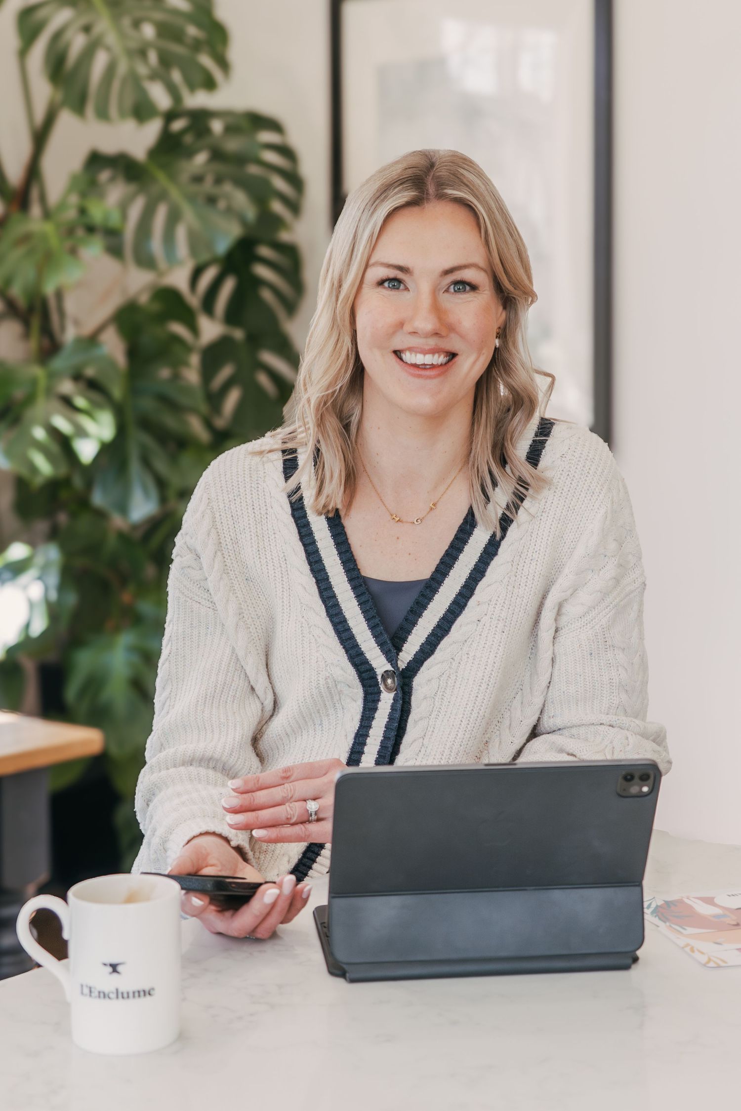 Brand Photography, business owner working on laptop