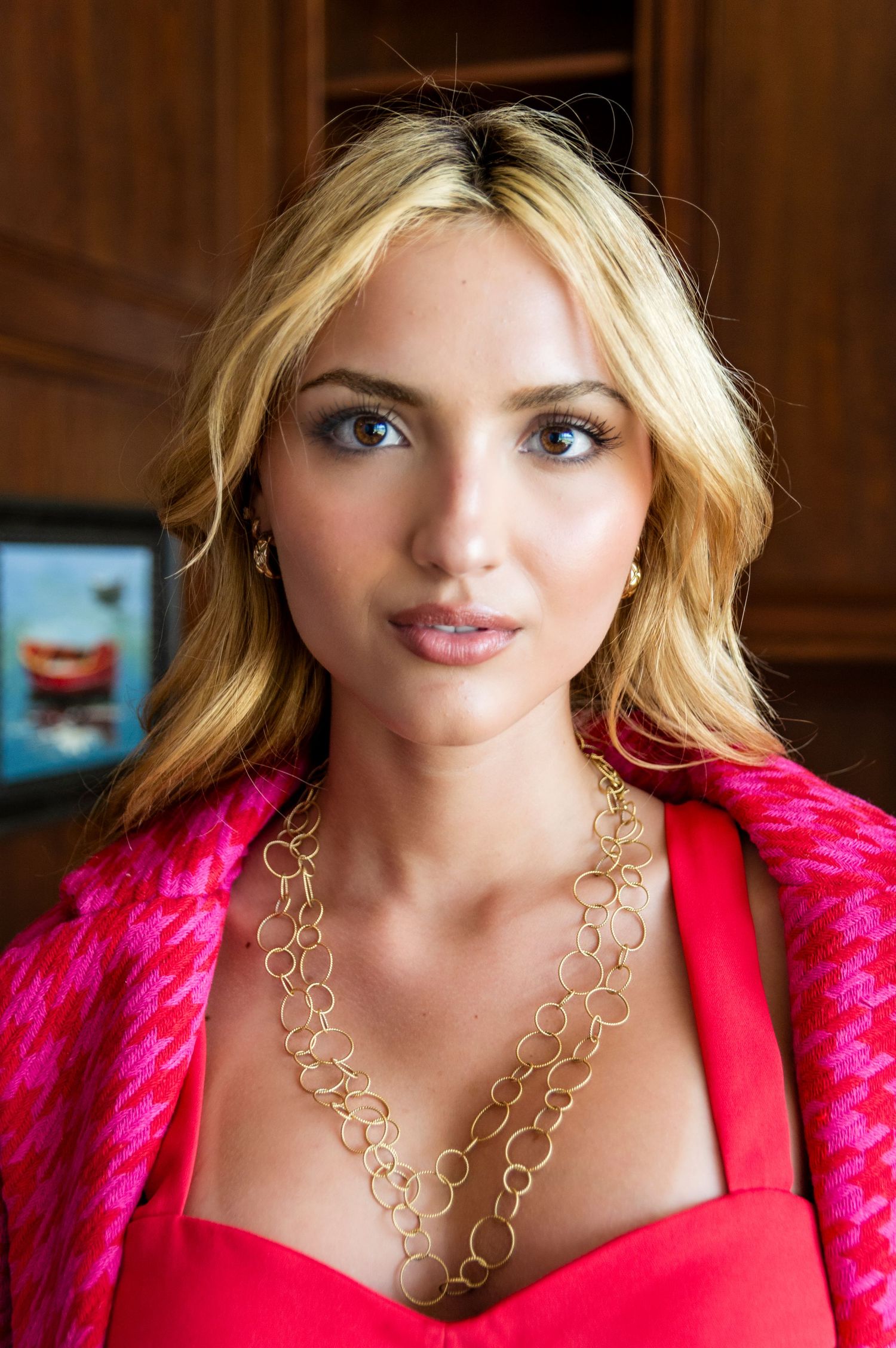 Fashion portrait shoot with female model and former Miss Teen Texas Bella Harvey in College Station, Texas