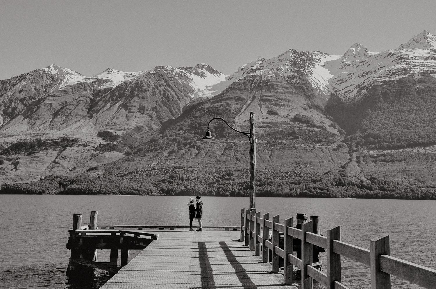 Apertured Media- Auckland Wedding Photographer in their engagement shoot in Glenorchy
