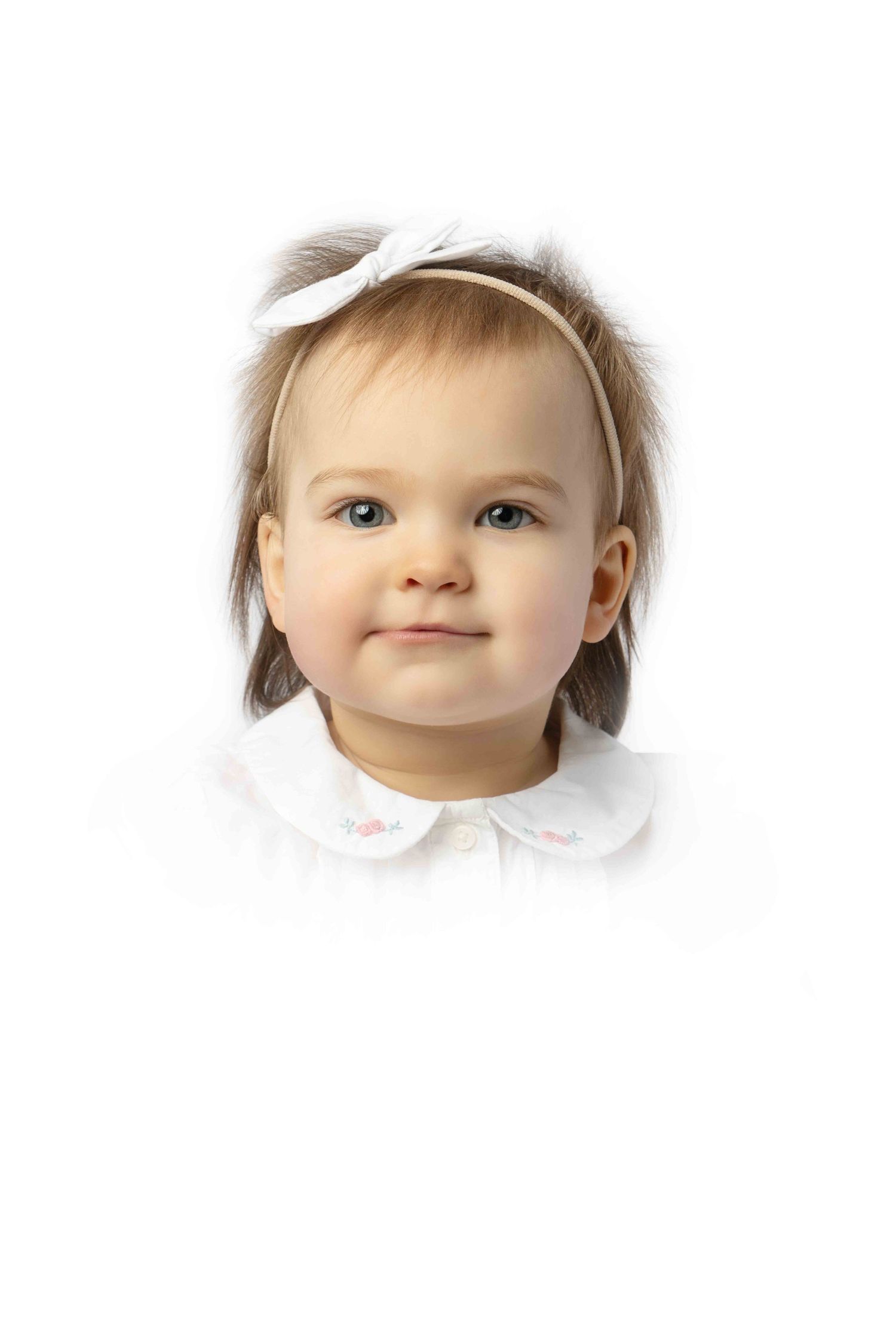 heirloom portrait of baby