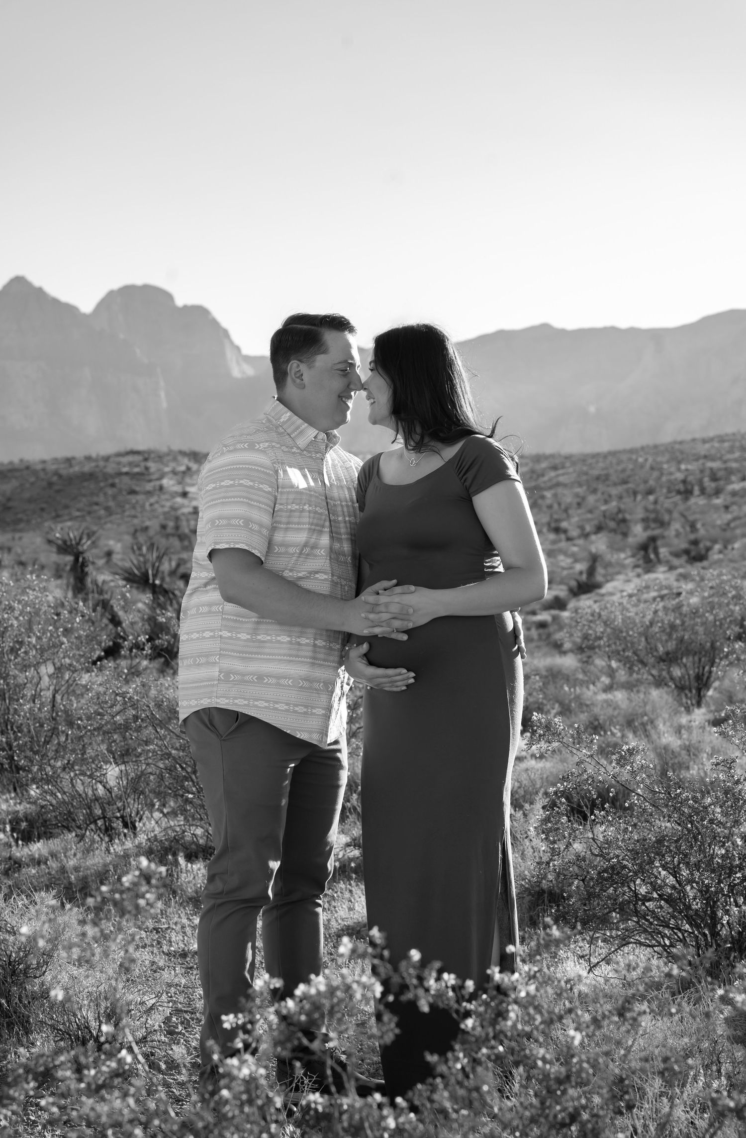 Maternity photography. Red Rock Las Vegas.